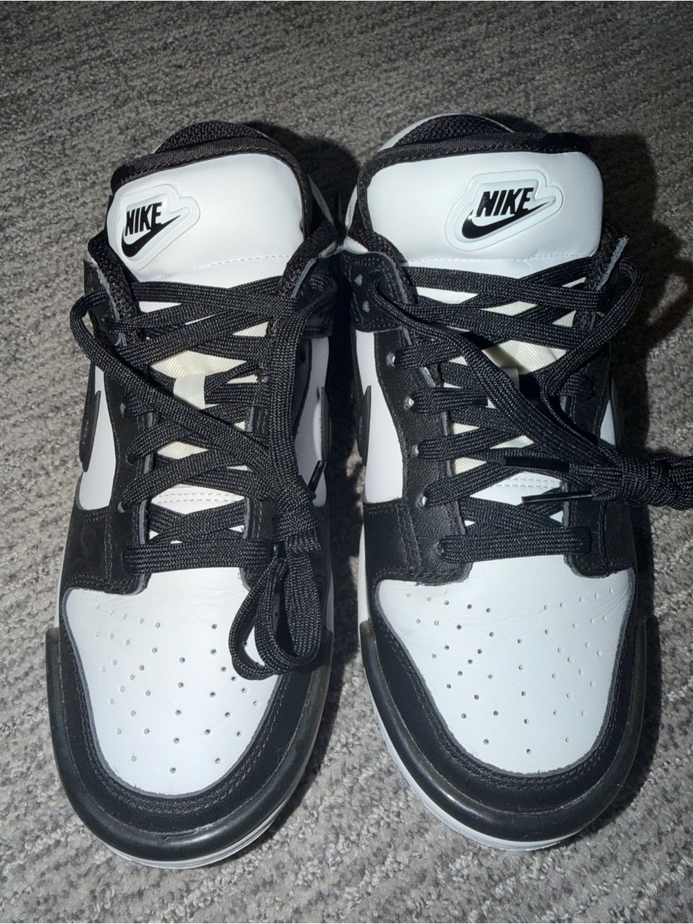 Nike Dunk twist panda Black/White Low-Top Sneakers - Picture 4 of 6